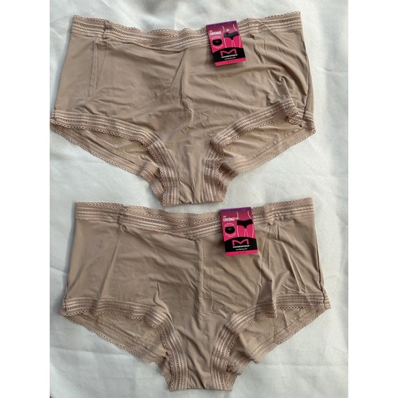 Maidenform Other - NEW Maidenform Boyshort Full Coverage Panty DMMLBS 2 Pair Boyshort Women 2XLarge